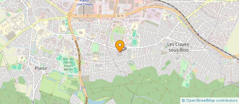 localisation de l'entreprise NENUPHAR IMMO à LES CLAYES-SOUS-BOIS