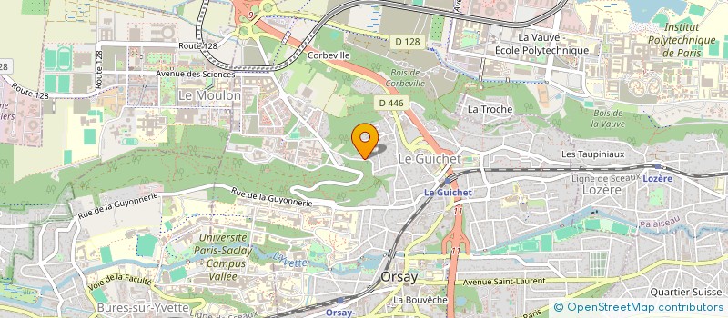 localisation de l'entreprise NENUPHAR ORGANISATION à ORSAY