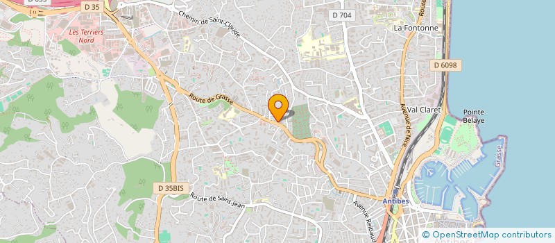 localisation de l'entreprise NEO 192 à ANTIBES
