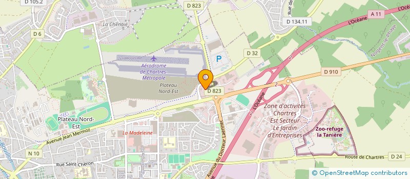 localisation de l'entreprise NEO 3 D à MORANCEZ