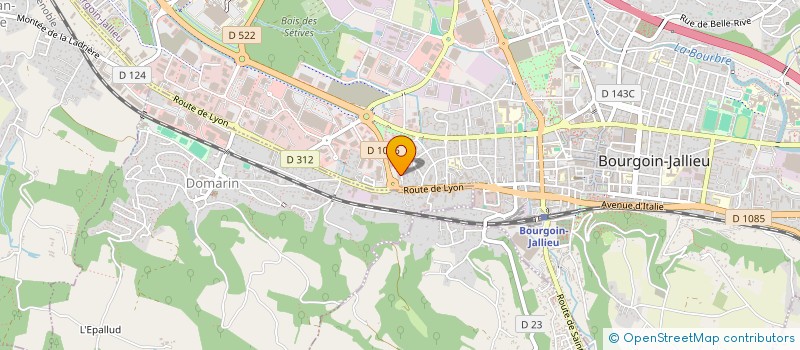 localisation de l'entreprise NEO 4 à BOURGOIN-JALLIEU
