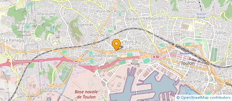 localisation de l'entreprise NEO à TOULON
