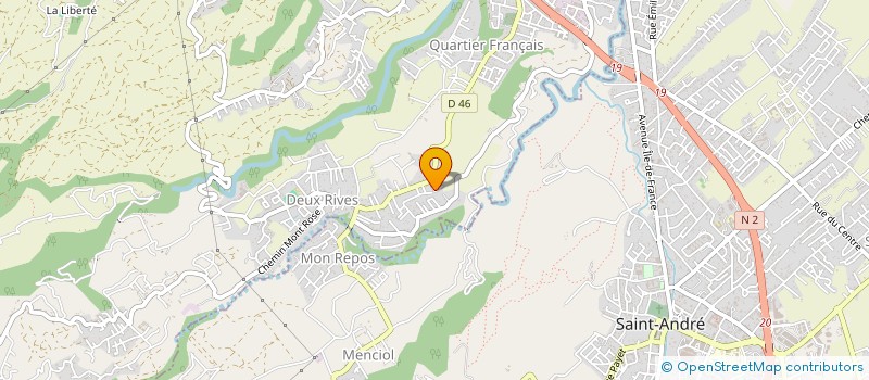 localisation de l'entreprise NEO  SAINTE-SUZANNE