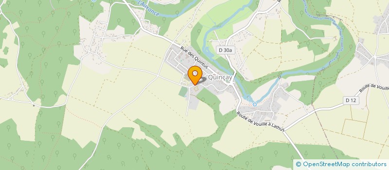 localisation de l'entreprise NEO  QUINCAY