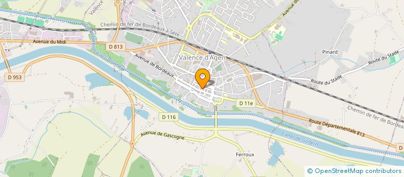 localisation de l'entreprise NEO à VALENCE