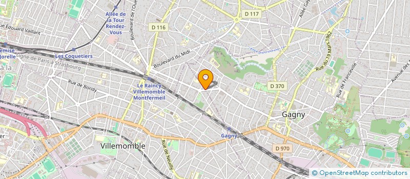 localisation de l'entreprise NEO  LE RAINCY