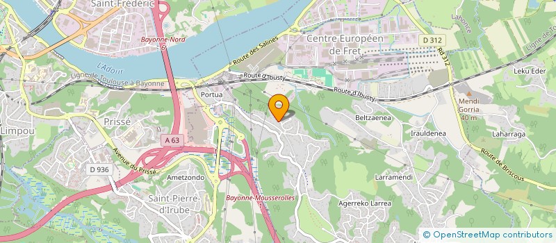 localisation de l'entreprise NEO à BAYONNE