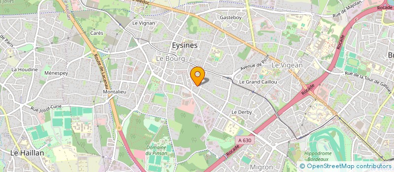 localisation de l'entreprise NEO  EYSINES