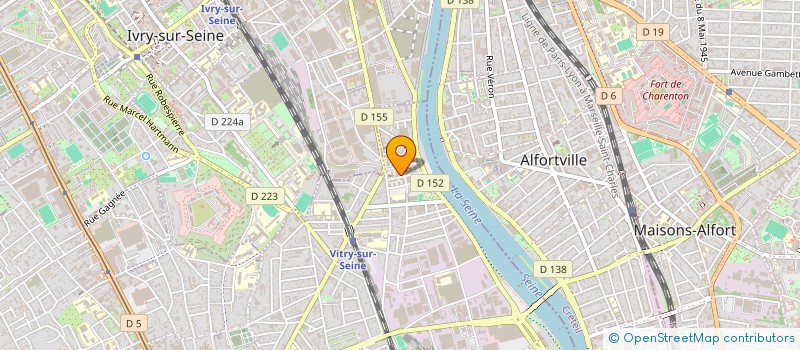 localisation de l'entreprise NEO à VITRY-SUR-SEINE