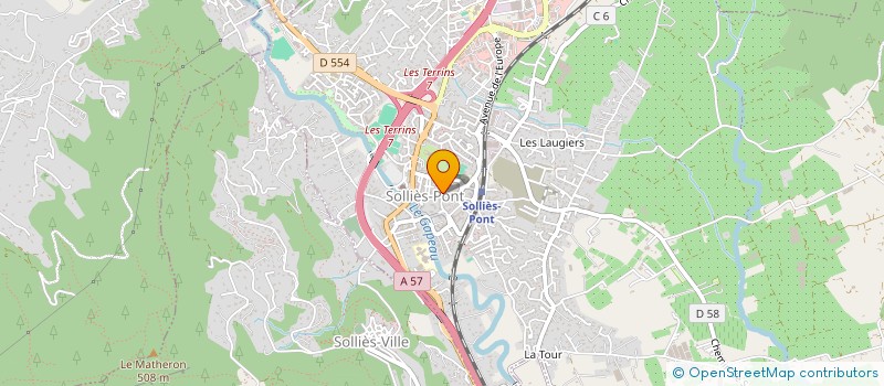 localisation de l'entreprise NEO  SOLLIES-TOUCAS