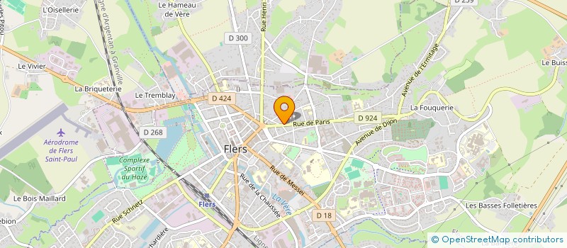 localisation de l'entreprise NEO à FLERS
