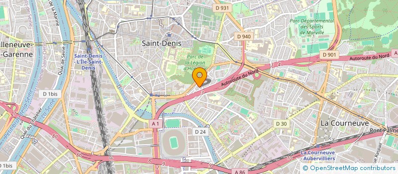 localisation de l'entreprise NEO  SAINT-DENIS