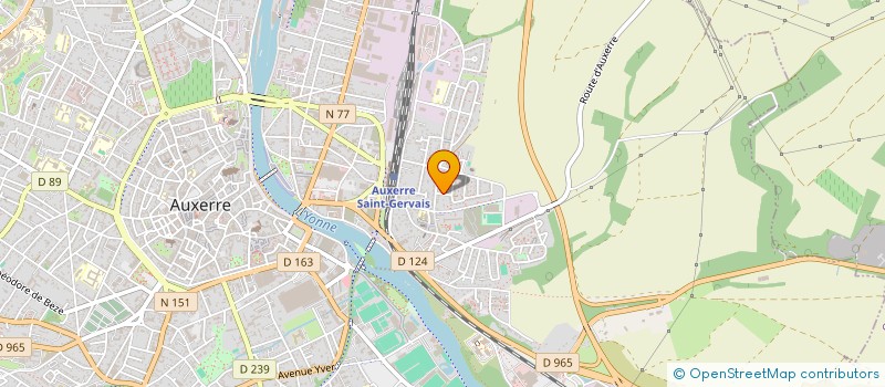 localisation de l'entreprise NEO  AUXERRE