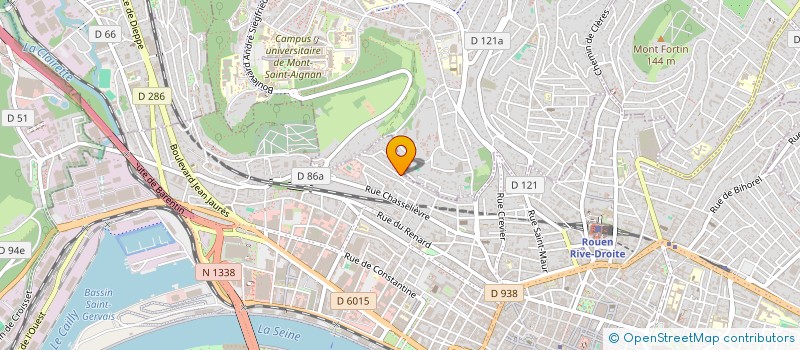 localisation de l'entreprise NEO AGENCE à ROUEN