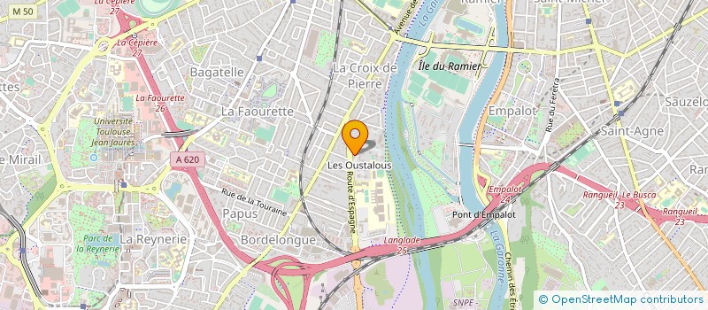 localisation de l'entreprise NEO ARTISAN COUVERTURE à TOULOUSE