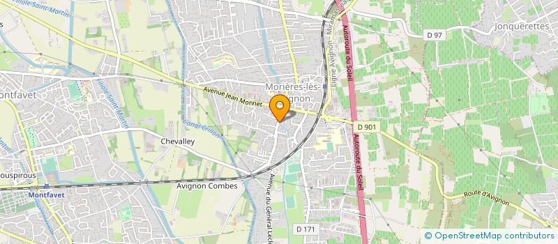 localisation de l'entreprise NEO AUDITION à MORIERES-LES-AVIGNON