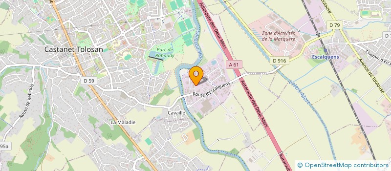 localisation de l'entreprise NEO CAPITAL GESTION  CASTANET-TOLOSAN