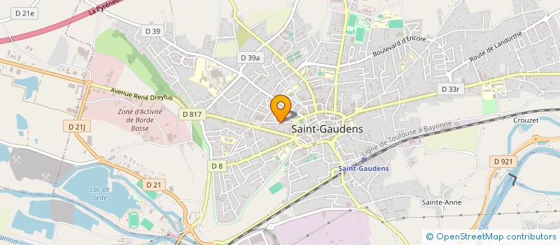 localisation de l'entreprise NEO CINE  SAINT-GAUDENS