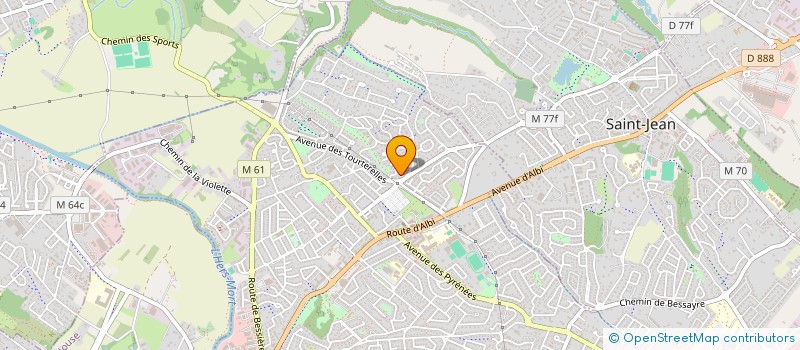 localisation de l'entreprise NEO CITY à L'UNION
