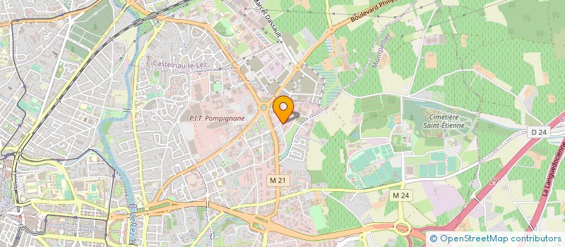 localisation de l'entreprise NEO CITY PROMOTION à MONTPELLIER