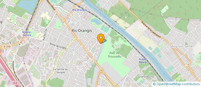 localisation de l'entreprise NEO CONCEPT à RIS-ORANGIS