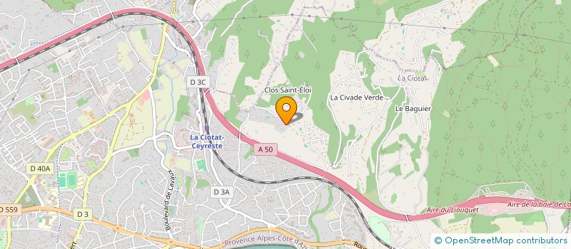 localisation de l'entreprise NEO CONCEPT ENERGIE  LA CIOTAT