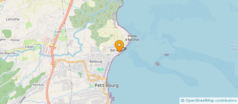 localisation de l'entreprise NEO CONCEPT ENGENEERING CARAIBES à PETIT-BOURG