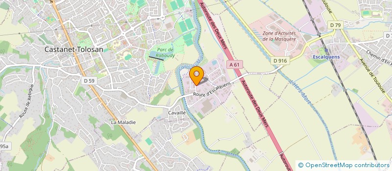 localisation de l'entreprise NEO CONCEPT HABITAT  CASTANET-TOLOSAN