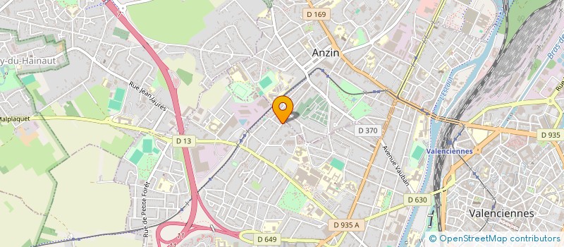 localisation de l'entreprise NEO CONCEPT ISOLATION INSUFFLATION à VALENCIENNES