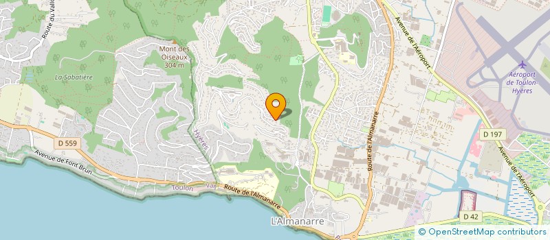 localisation de l'entreprise NEO CONSULTING  HYERES
