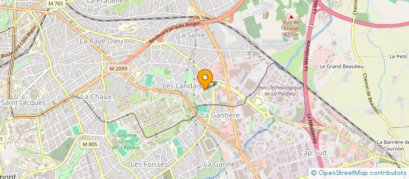 localisation de l'entreprise NEO CREPE à CLERMONT-FERRAND