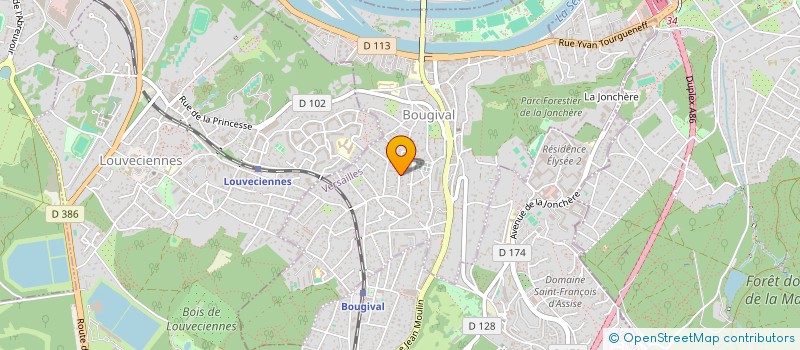 localisation de l'entreprise NEO DB à BOUGIVAL