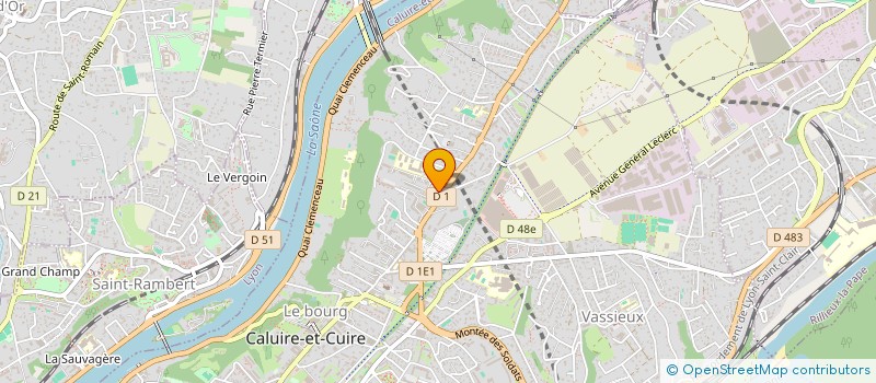 localisation de l'entreprise NEO-DELPHI à CALUIRE-ET-CUIRE