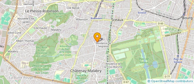 localisation de l'entreprise NEO DURABLE à CHATENAY-MALABRY