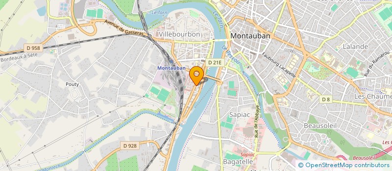 localisation de l'entreprise NEO ENERGIES à MONTAUBAN