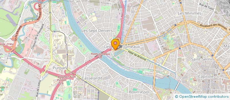 localisation de l'entreprise NEO FACTO à TOULOUSE