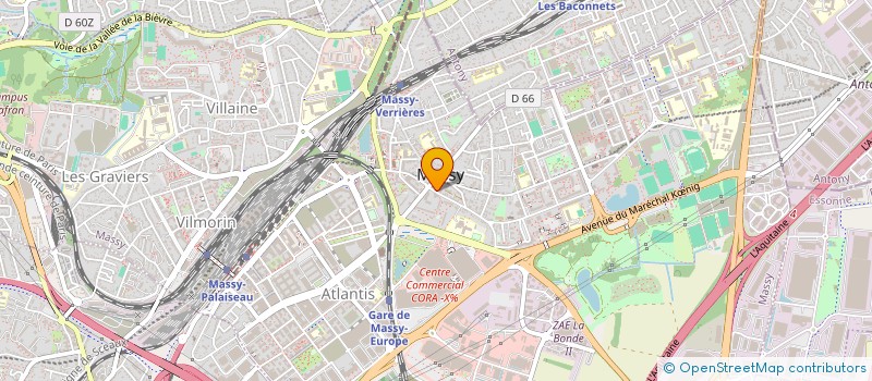 localisation de l'entreprise NEO FACTUM  MASSY