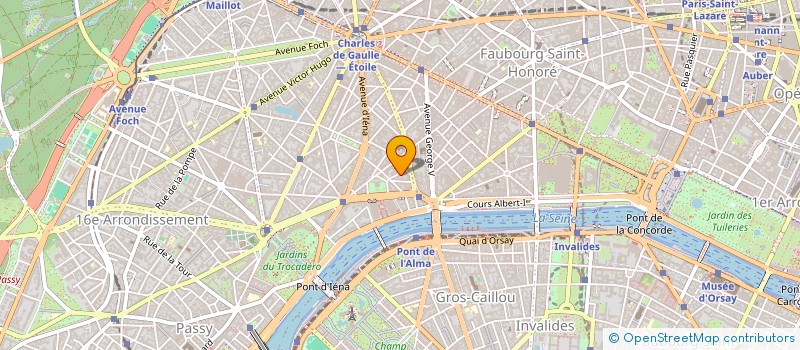 localisation de l'entreprise NEO FORCE  PARIS