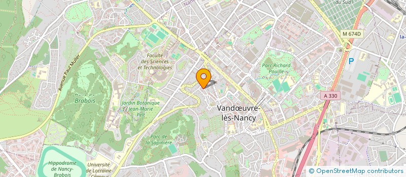 localisation de l'entreprise NEO FORMATION  VANDUVRE-LES-NANCY