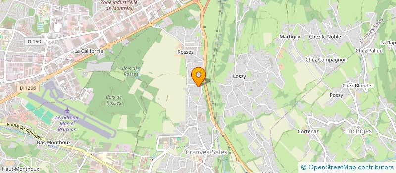 localisation de l'entreprise NEO FOUR EVER  CRANVES-SALES