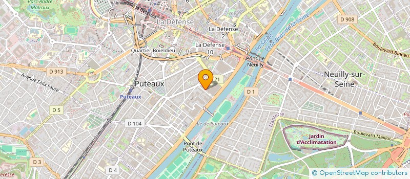 localisation de l'entreprise NEO FUTUR à PUTEAUX