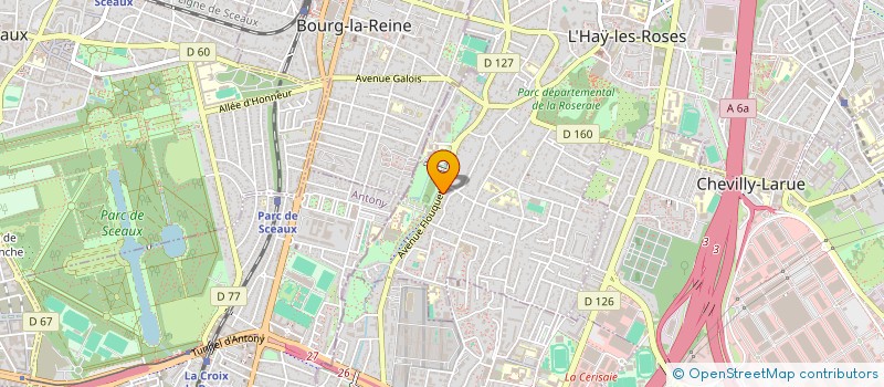 localisation de l'entreprise NEO GAIA à L'HAY-LES-ROSES