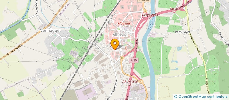 localisation de l'entreprise NEO GESTION INFORMATIQUE  BRESSOLS