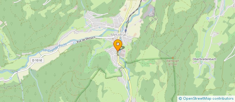 localisation de l'entreprise NEO GROUPE  METZERAL