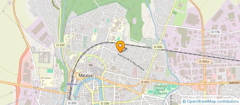 localisation de l'entreprise NEO GYM' à MEAUX