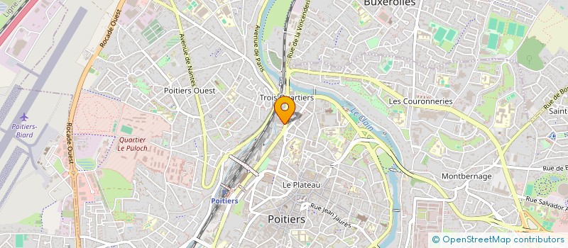 localisation de l'entreprise NEO HABITAT  POITIERS