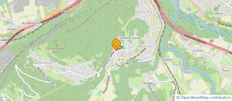 localisation de l'entreprise NEO HABITAT CONCEPT à MONNETIER-MORNEX