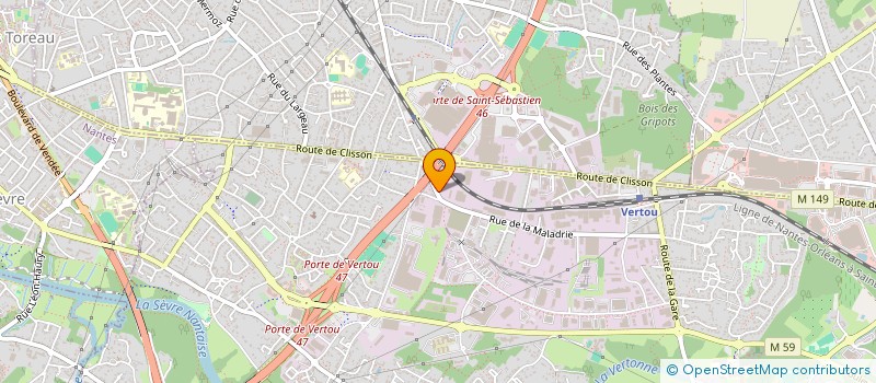 localisation de l'entreprise NEO HOLDING à VERTOU