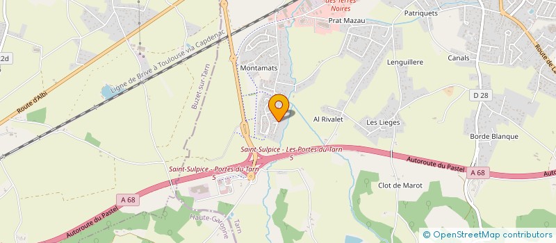 localisation de l'entreprise NEO HUMANYS à SAINT-SULPICE-LA-POINTE