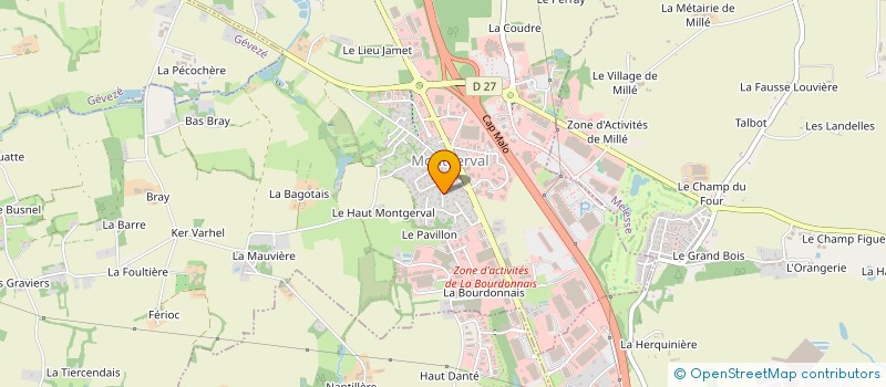 localisation de l'entreprise NEO IMMO 1  LA MEZIERE
